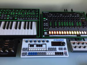 tunes in electronic music setup